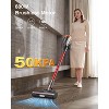 Itopfox Cordless Vacuum Cleaner with 600W/50KPa Suction, 70Mins Runtime, Self-Standing, Anti-Tangle Brush & OLED Touch Screen for Hardwood Floors - 2 of 4