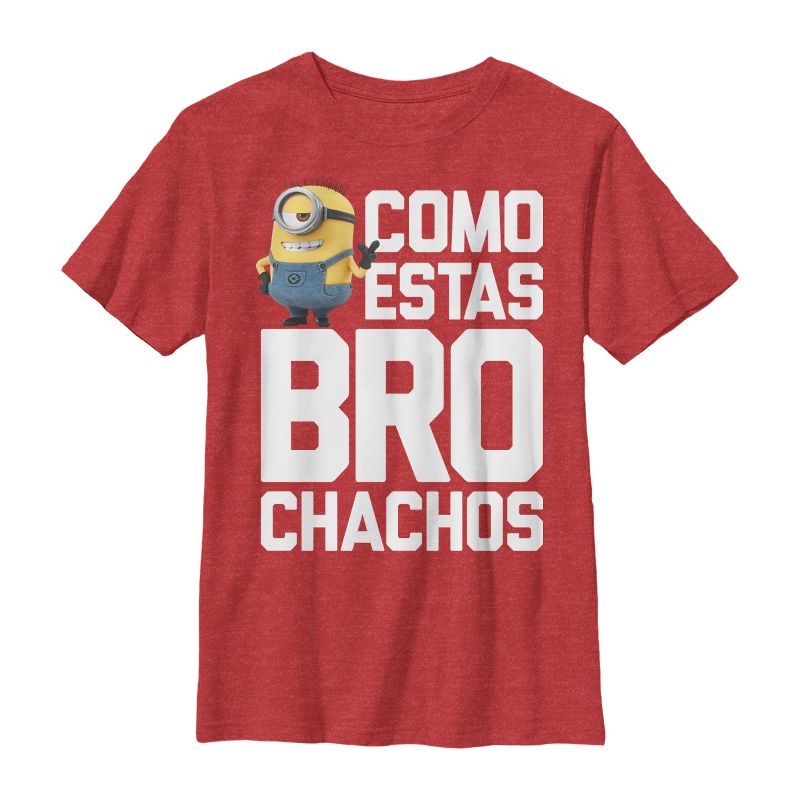 Boy's Despicable Me Minion Brochachos T-Shirt, 1 of 4