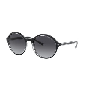Armani Exchange AX4101S 55mm Woman Round Sunglasses Gradient Grey Lens - 1 of 4