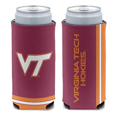 NCAA Virginia Tech Hokies Slim Can Cooler