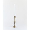 Slickblue Hand Forged Iron Taper Candle Holders, Black or Brass Finish Metal Stands in Small and Large Sizes - 4 of 4