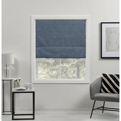 Acadia Total Blackout Roman Curtain Shades - Exclusive Home