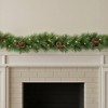 Haute Decor 6' Prelit Cashmere Christmas Garland - 4 of 4