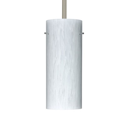 Besa Lighting Stilo 10 1 - Light Pendant in  Satin Nickel