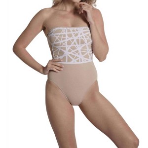Women's Strapless One Piece Swimsuit - Sauipe - 1 of 3