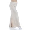 24seven Comfort Apparel Women's Maternity Comfortable Lounge Pants-Nude-L - 2 of 4