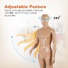FDW Male Mannequin 73Inch Manikin Dress Form Adjustable Mannequin Stand  Realistic Full-Body Mannequin with Metal Base - 4 of 4