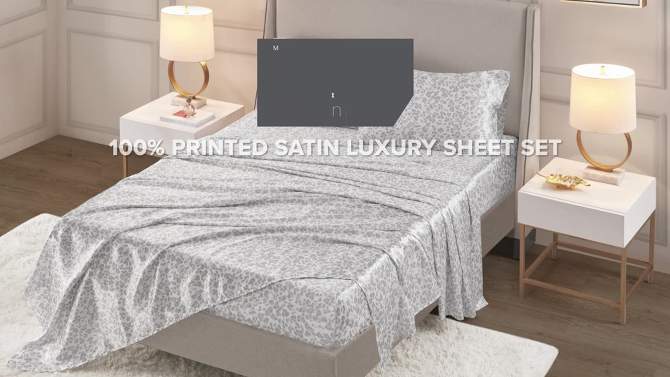 Satin Luxury Sheet Set, 2 of 16, play video