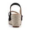 Journee Women's Asmyna Espadrille Wedges - 3 of 4