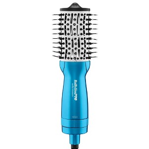 BaBylissPRO Nano Titanium Compact Hot Air Straightening Brush - Blue - 1 of 4