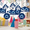 Big Dot of Happiness Fairy Tale Fantasy - Royal Prince and Princess Party Hanging Decor - Party Decoration Swirls - Set of 40 - 2 of 4