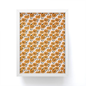 alison janssen Boho Poppies Framed Mini Art Print - Society6 - 1 of 3