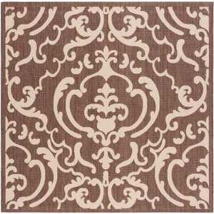Courtyard CY2663 UV & Stain Resistant Non-Shedding Power Loomed Indoor/Outdoor Rugs - Safavieh - 1 of 4