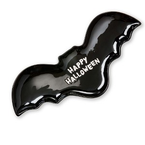 tag Happy Halloween Bat Platter - 1 of 2