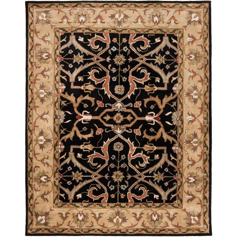 Blossom Blm402 Hand Tufted Rug - Charcoal/multi - 4' Round