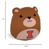 NCAA Illinois Fighting Illini Plushie Mascot Pillow: Sports Team Logo Novelty Pillow - 3 of 3