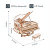 DIY 3D Music Box Puzzle Magic Piano 223pcs - 2 of 4