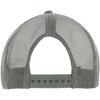 Pavilion Gift Company - Blank Gray Mesh - Gray Adjustable Hat - Hats - 4 of 4