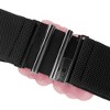 INSPIRE CHIC Women's Elastic Wide Double-Flower Stretch Corset Waist Belt 1 Pc - 3 of 4