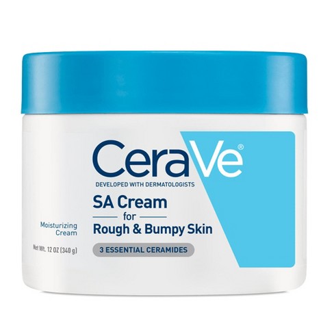 cerave cream bumpy salicylic acid rough sa skin moisturizer 12oz target body