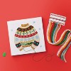 Christmas Craft Sweater Embroidery Canvas Kit - Mondo Llama™ - 3 of 4