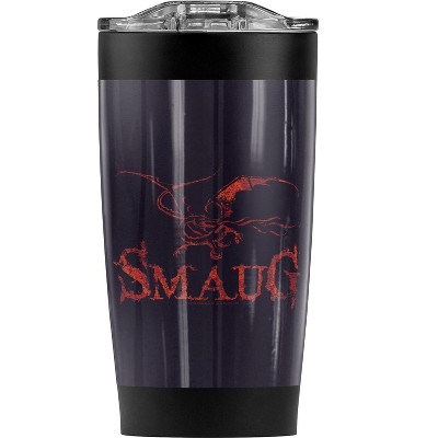 Hobbit Dragon Steel Tumbler 20oz Coffee Travel Mug