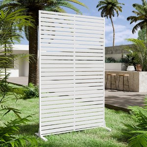 NAYSAYE Privacy Fence Screen Panels Wall Ultra Thick HDPE Wind Resistant for Outdoor Balcony Outside Backyard Garden, 45.47"*15.75"*72.05" - 1 of 4