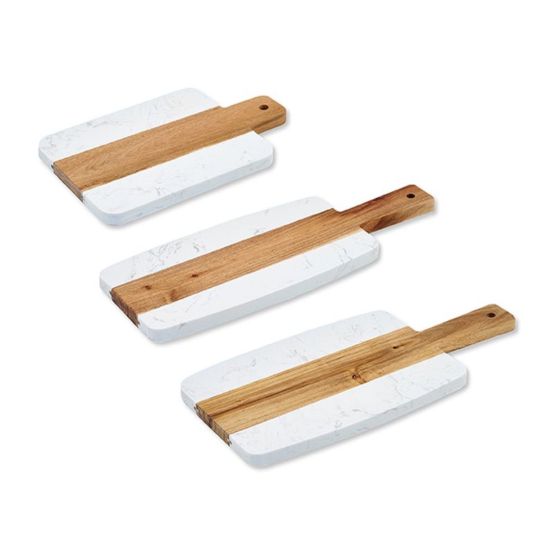 Winco Marble and Wood Serving Board, 3 of 4