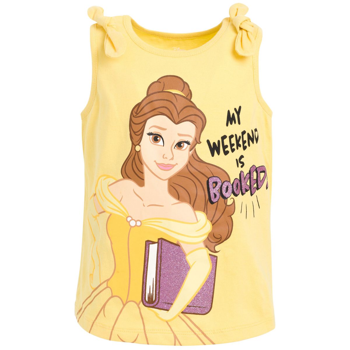 Disney Princess Girls' Sleeveless Tank Top Set Little Kid to Big Kid - thumbnail 5