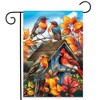 Briarwood Lane Fall Double Sided Garden Flag 12x18 For Outdoor Fall Birds For Fall Garden Flag Flags For Outside - 2 of 4