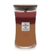 WoodWick Autumn Harvest Trilogy Large Jar Candle Pink/Red/Orange 21.5oz - 4 of 4