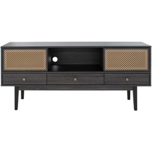 Ceu 3 Drawer 1 Shelf Media Stand - MED9606 - Safavieh - 1 of 4
