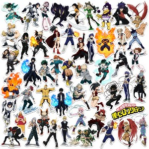 My Hero Academia Character 50ct Vinyl Large Deluxe Stickers Variety Pack - 1 of 4