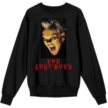 Lost Boys Vampire Women's Black Crewneck Fleece Sweatshirt