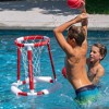 GoSports Splash Hoop 360 Floating Pool Basketball Game 4pc - Red - 3 of 4