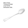 Unique Bargains 410 Stainless Steel Home Kitchen Restaurant Spoons 6 Pcs - 4 of 4