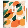 TF Publishing July 2025 - June 2026 Oranges and Peaches Large Monthly Planner - 4 of 4