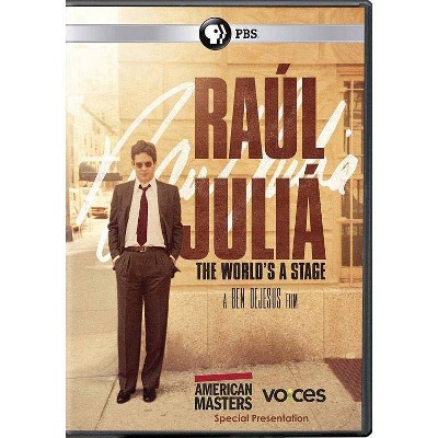 American Masters: Raul Julia - The World's a Stage (DVD)(2019)