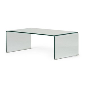 Dexmalle COFFEE TABLE 12MM TEMPERED BENT GLASS - 1 of 4