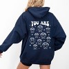 Simply Sage Market You Are Smiley Front And Back Hoodie - 2 of 4