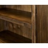 74" Porter Traditional Wood Open Bookcase Brown - Martin Furniture: Vintage Herringbone, No Assembly Required - 4 of 4