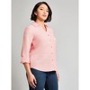 Jones New York Y-Neck Button Front Tunic - 2 of 3