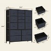 15 Drawers Dressers, Chest of Drawers with Wood Tabletop, Metal Frame, Fabric Tall Dressers for Bedroom Living Room Hallway Entryway - 3 of 4