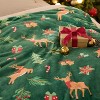 Lomsoe Christmas Flannel Throw Blanket for Couch, Soft and Warm Gingerbread Throw Blanket Christmas Decoration Gifts for Women. - 4 of 4