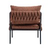 CAVINAS Modern Accent Chair for Living Room,Upholstered Accent Lounge Chair with Metal Frame,Comfortable Leisure Chair with Soft Backrest - 4 of 4