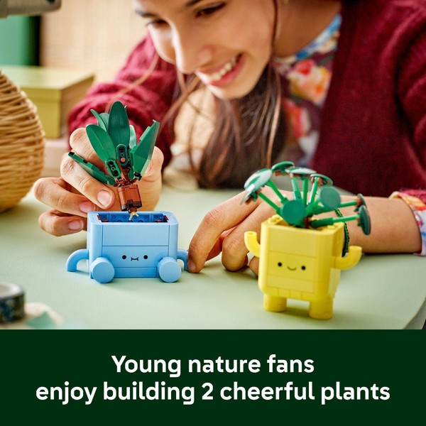 LEGO Botanicals Plantas Felices Juguete para Niños 9+ 10349 2