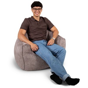 Big Joe Hug Bean Bag Chair, Vegan Suede, Teens and Adults - 1 of 4