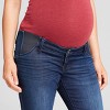Under Belly Skinny Maternity Jeans - Isabel Maternity by Ingrid & Isabel™ Dark Wash - image 4 of 4