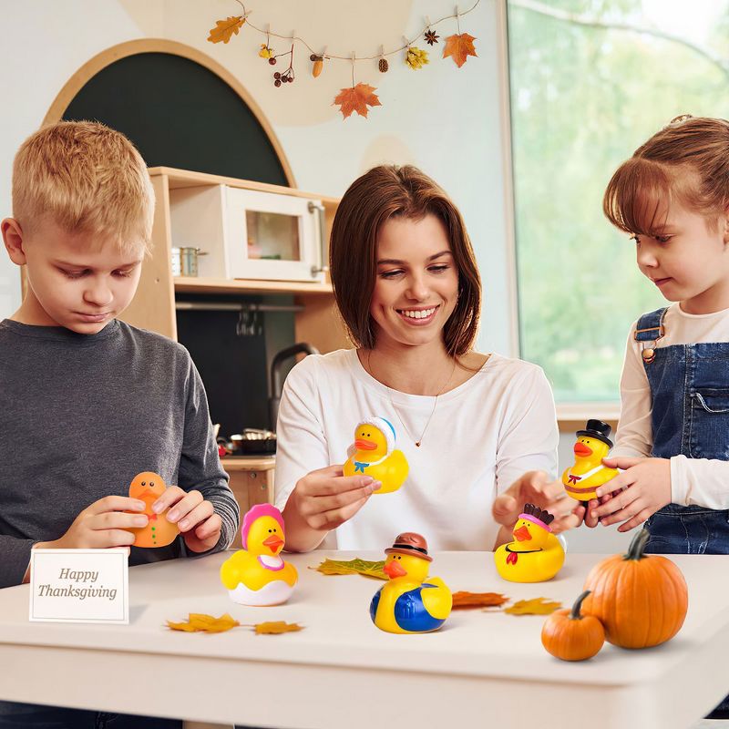 Fun Little Toys Thanks Giving Rubber Duckies, 12pcs, 5 of 8