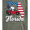 Men's - Peanuts - American Flag Florida Snoopy Woodstock Short Sleeve Graphic T-Shirt - 2 of 4